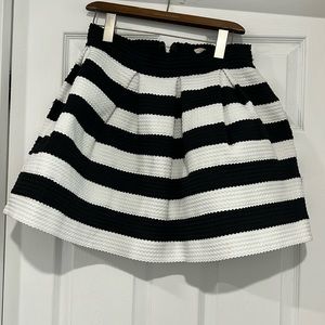 Striped Forever 21 skirt